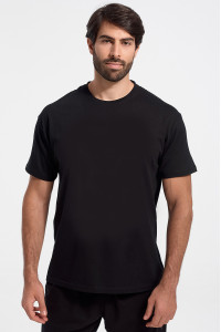 Short-sleeved blouse JHK T-SHIRTS BLACK