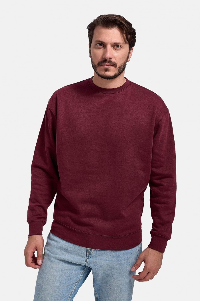 Sweatshirt Sweatshirt JHK Einfarbig In 7 Farben