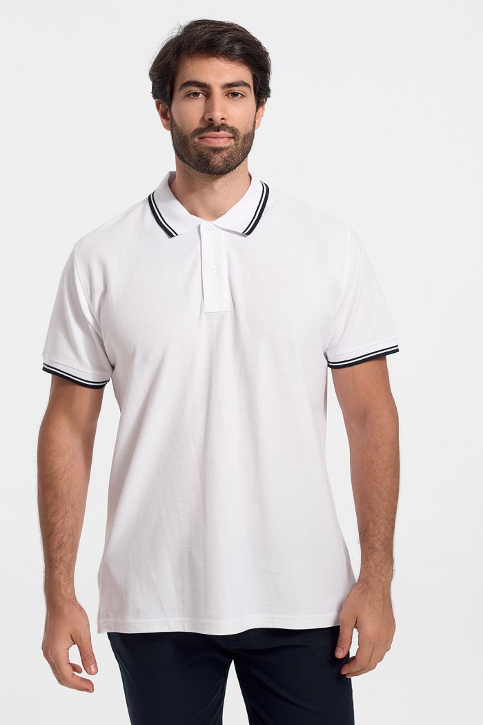 Herren-Poloshirt JHK Pique PORA210