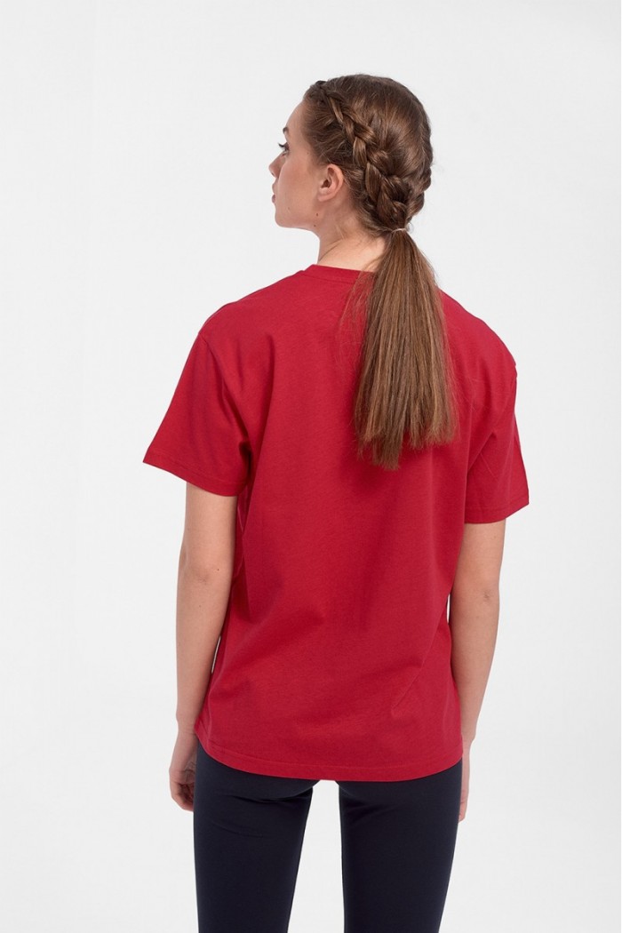 UNISEX Short-sleeved blouse JHK TSRA150 Red