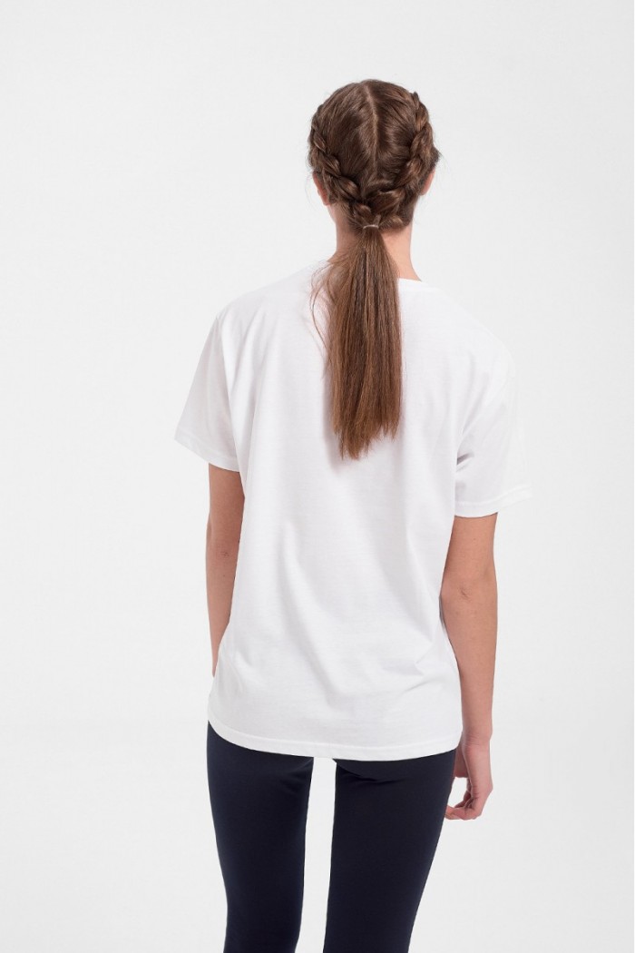 Short-sleeved blouse JHK TSRA150 White