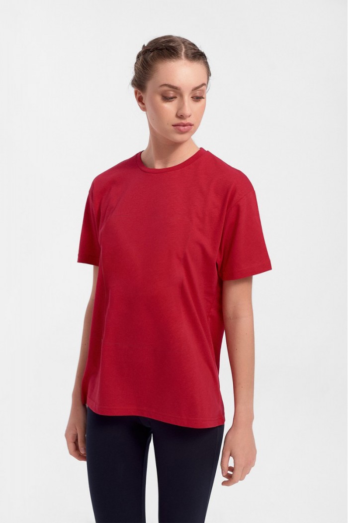 UNISEX Short-sleeved blouse JHK TSRA150 Red