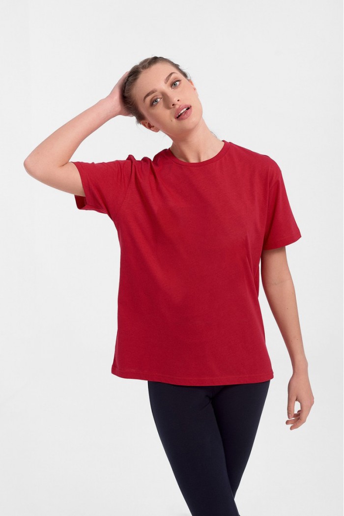 UNISEX Short-sleeved blouse JHK TSRA150 Red