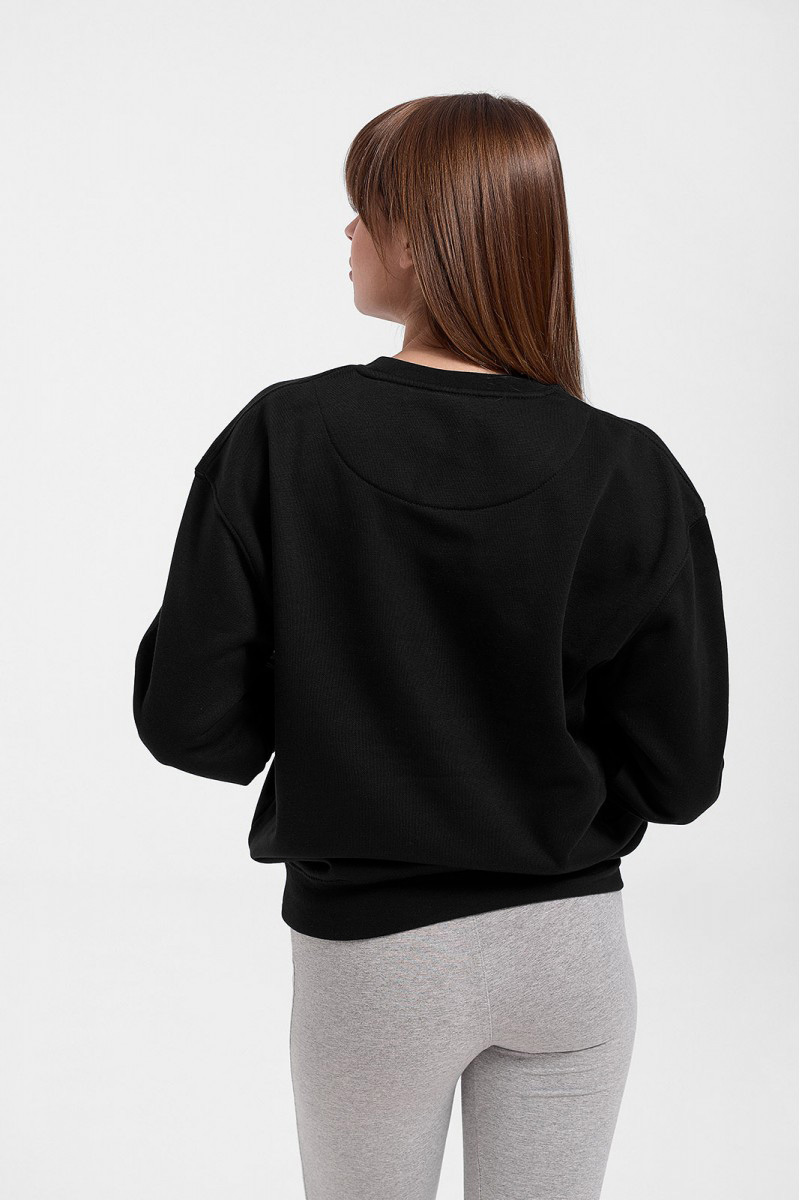 Unisex sweatshirt Unisex JHK SWRA290 BLACK Unisex sweatshirt Unisex JHK SWRA290 BLACK