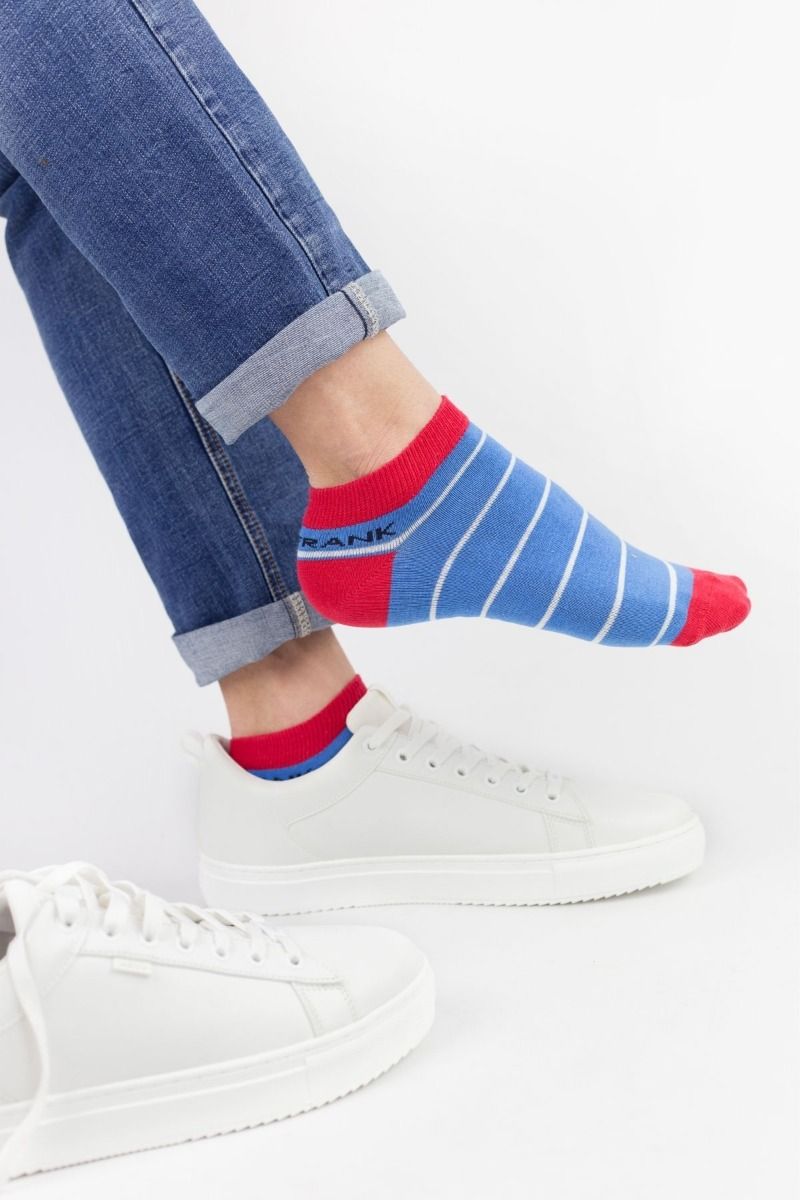 Men's socks socks JOHN FRANK 2 Pack Striped