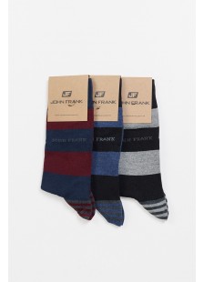 Herrensocken JOHN FRANK 3er Pack Sonderangebot Combo 7