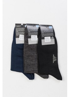 Wool socks without elastic band K-SOCKS 3 PACK 4601