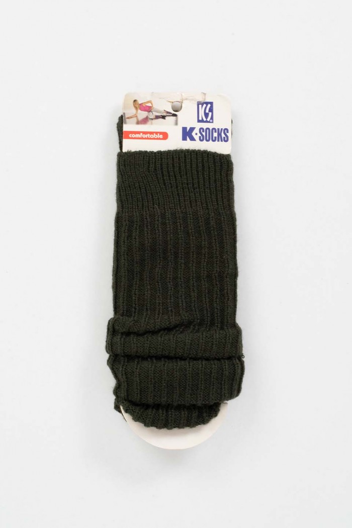 Knitted gymnastics and dance gaiters