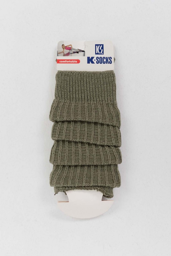 Knitted gymnastics and dance gaiters