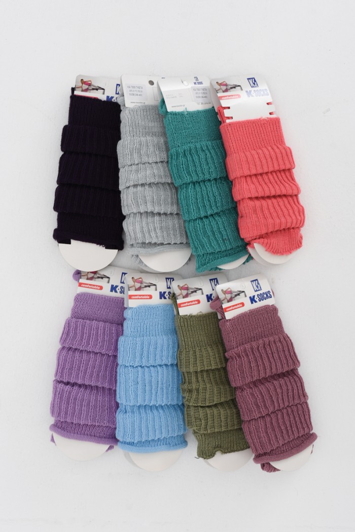 Knitted gymnastics and dance gaiters NEW COLORS