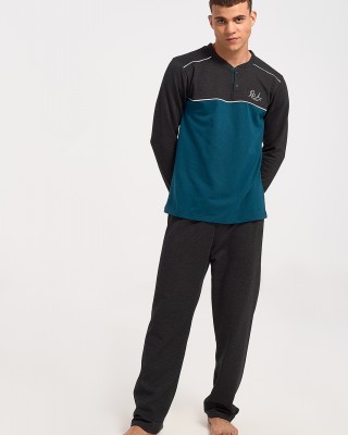 Men's Pajama KOYOTE MEN KΓ1300 Charcoal