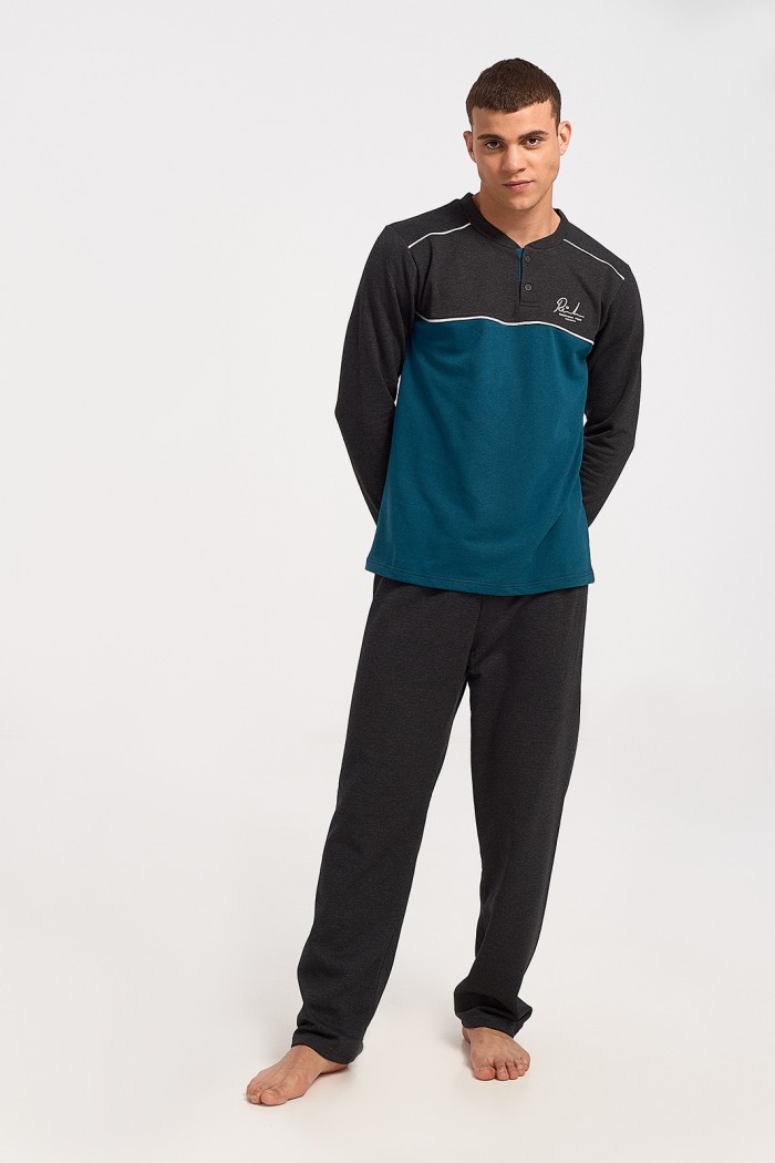 Men's Pajama KOYOTE MEN KΓ1300 Charcoal