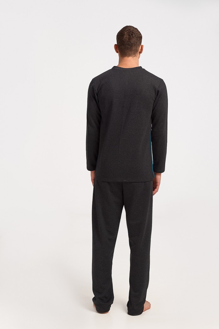 Men's Pajama KOYOTE MEN KΓ1300 Charcoal