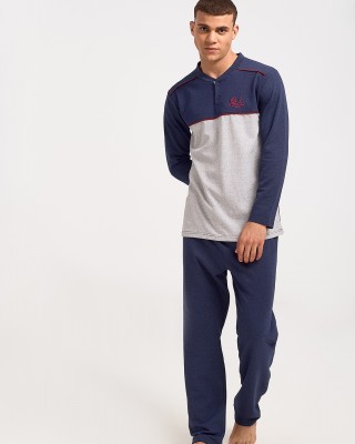 Men's Pajama KOYOTE MEN KΓ1300 Blue Raph