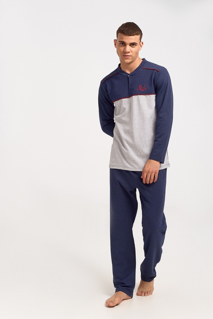 Men's Pajama KOYOTE MEN KΓ1300 Blue Raph