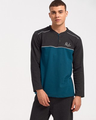 Men's Pajama KOYOTE MEN KΓ1300 Charcoal