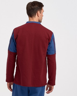 Men's Pajamas KOYOTE SOCIAL KΓ1301 BORDO