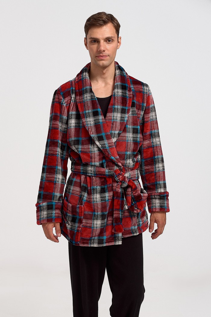 KOYOTE men's bathrobe KΓ1306 BOARDO