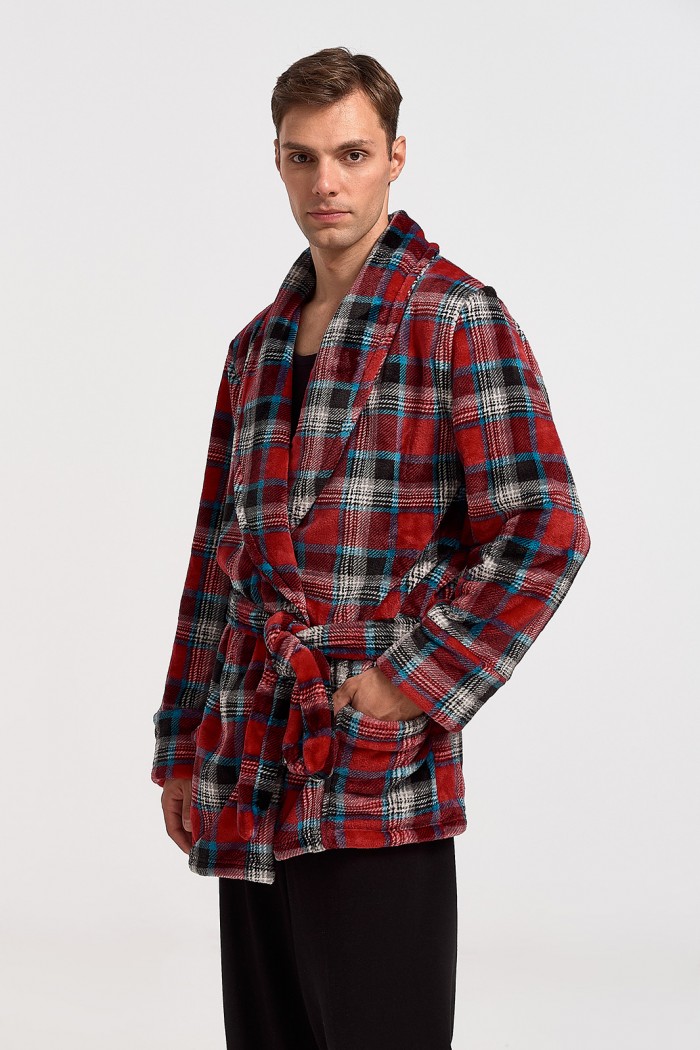KOYOTE men's bathrobe KΓ1306 BOARDO