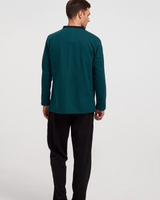 Men's Pajamas KOYOTE Classic KΓ1308 PETROL