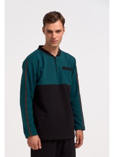 Men's Pajamas KOYOTE Classic KΓ1308 PETROL Men's Pajamas KOYOTE Classic KΓ1308 PETROL