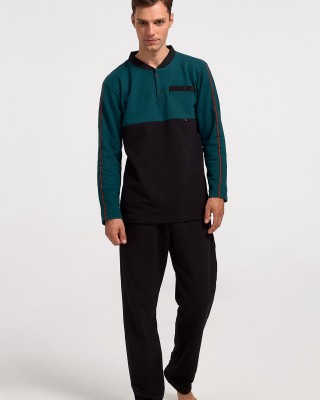 Men's Pajamas KOYOTE Classic KΓ1308 PETROL