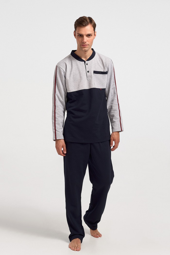 Men's Pajamas KOYOTE Classic KΓ1308 GREY