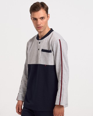 Men's Pajamas KOYOTE Classic KΓ1308 GREY