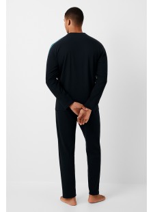 Men's Pajama KOYOTE MEN KΓ1403 BLACK
