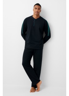 Men's Pajama KOYOTE MEN KΓ1403 BLACK