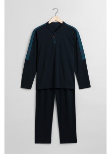 Men's Pajama KOYOTE MEN KΓ1403 BLACK