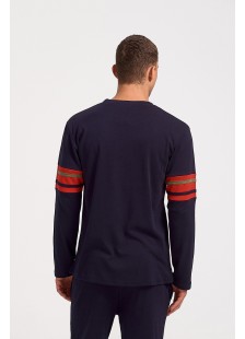 Herren Schlafanzug KOYOTE CENSORED KΓ1305 NAVY Herren Schlafanzug KOYOTE CENSORED KΓ1305 NAVY