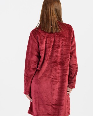 Women's hoodless robe KOYOTE KΓ5337 BORNTO