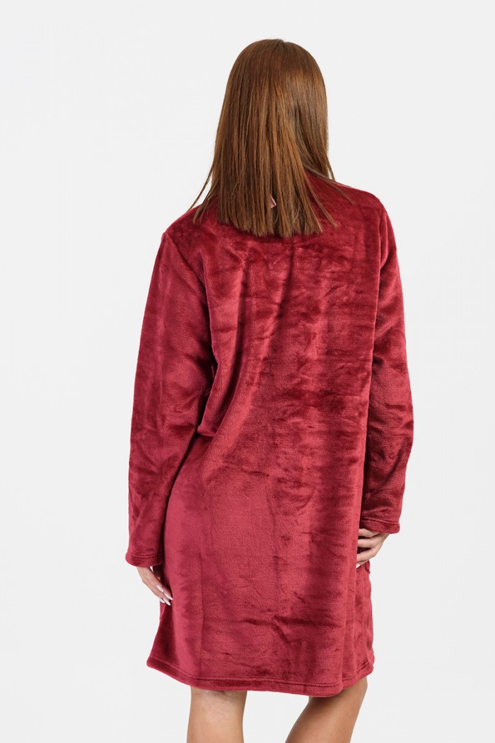 Women's hoodless robe KOYOTE KΓ5337 BORNTO