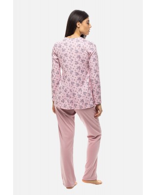 Γυναικεία Χειμερινή Πυτζάμα KOYOTE με V ΚΓ5347a