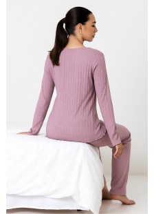 Women's winter pajamas KOYOTE KΓ5509 ROZ Women's winter pajamas KOYOTE KΓ5509 ROZ