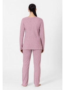 Women's winter pajamas KOYOTE KΓ5509 ROZ Women's winter pajamas KOYOTE KΓ5509 ROZ
