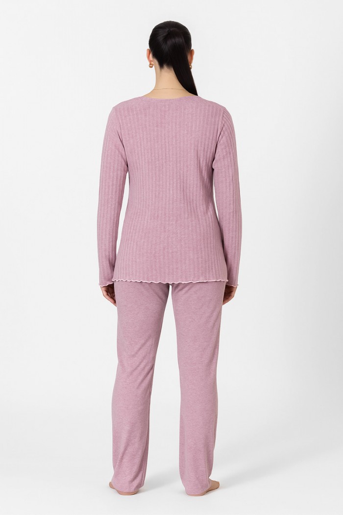 Women's winter pajamas KOYOTE KΓ5509 ROZ