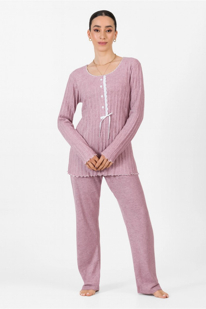 Women's winter pajamas KOYOTE KΓ5509 ROZ