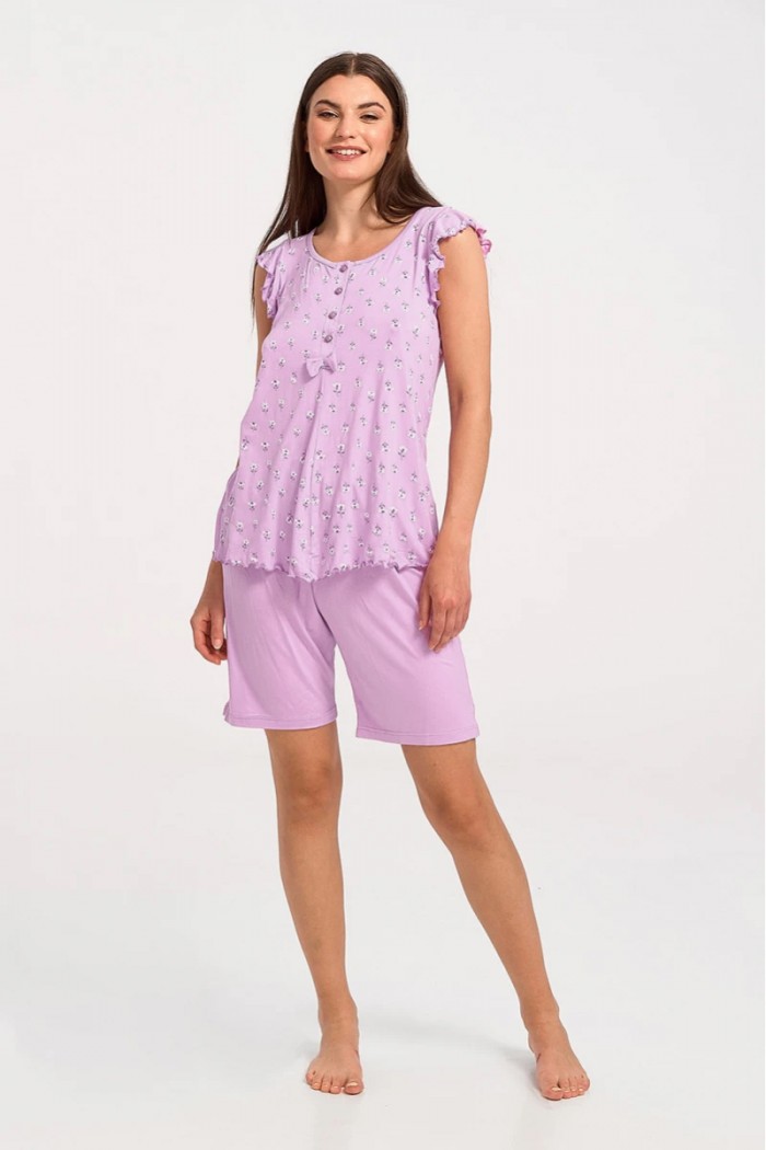 Women's Pajama Capri KOYOTE KΓ6231 LILA