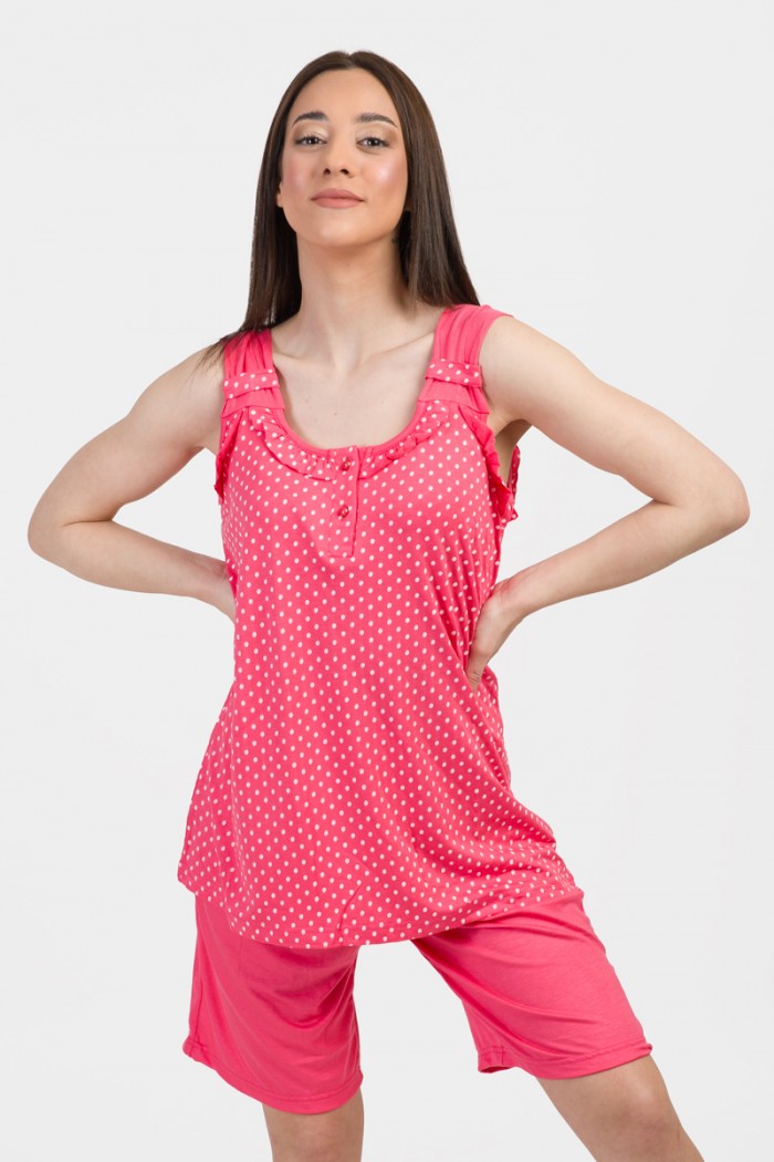 Summer women's Pajama KOYOTE KΓ6233 CORAL