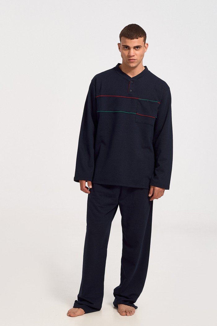 Winter Pajamas KOYOTE with buttons KΓ1205