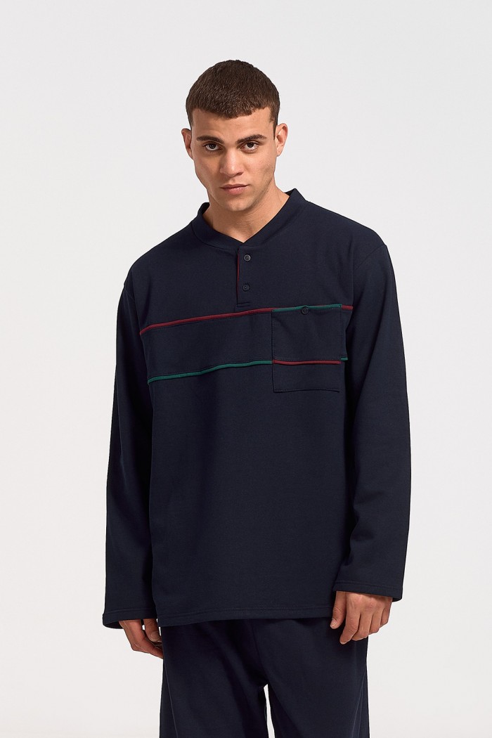 Winter Pajamas KOYOTE with buttons KΓ1205