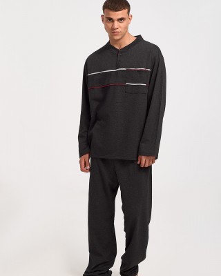 Winter Pajamas KOYOTE with buttons KΓ1205