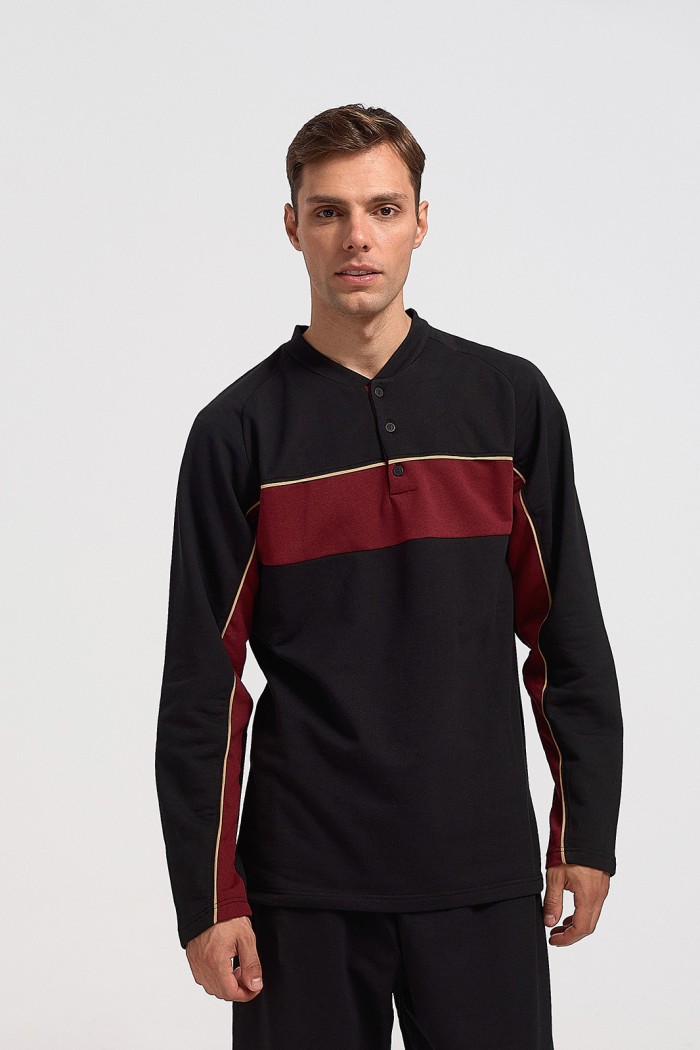 Winter Pajamas KOYOTE with buttons KΓ1206