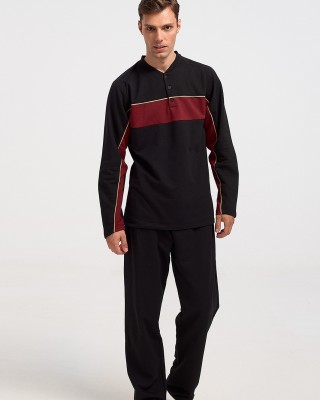 Winter Pajamas KOYOTE with buttons KΓ1206