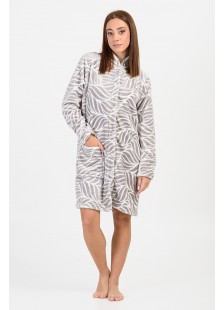 Fluffy robe KOYOTE KΓ5301 Animal Grey Fluffy robe KOYOTE KΓ5301 Animal Grey