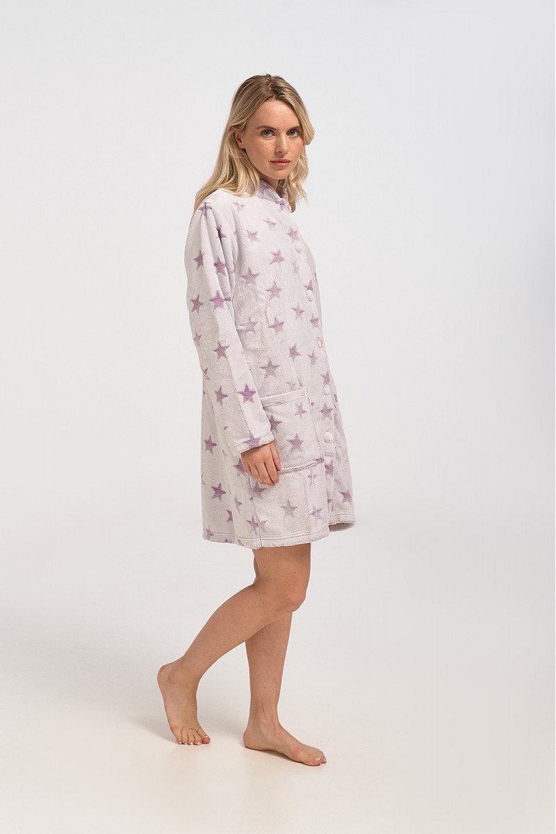 KOYOTE KΓ5301b Stars Lila fluffy robe KOYOTE KΓ5301b Stars Lila KOYOTE KΓ5301b Stars Lila fluffy robe KOYOTE KΓ5301b Stars Lila