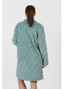 Women's robe without hood KOYOTE KΓ5439 MENTA Women's robe without hood KOYOTE KΓ5439 MENTA