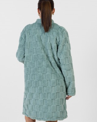Women's robe without hood KOYOTE KΓ5439 MENTA